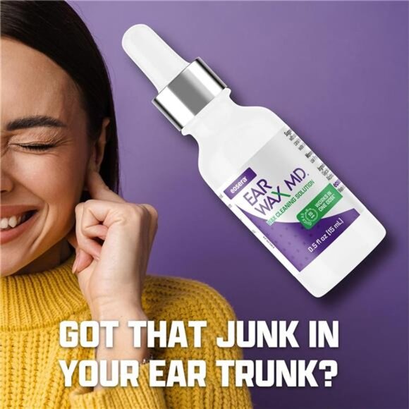 Fast-Acting Ear Wax Removal Drops, 15mL and Rinsing Bulb Kit | Breaks Down - Picture 5 of 7